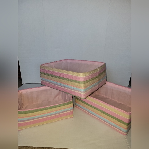 3 Nesting Baskets Home Goods - Picture 1 of 12